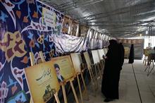 نمایشگاه مبارزات سیاسی حضرت آیت الله سیدعلی اصغر دستغیب در قبل از انقلاب