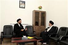  دیدار رئیس منطقه 3 سازمان بازرسی کل کشور با تولیت معظم آستان مقدس احمدی و محمدی (ع)