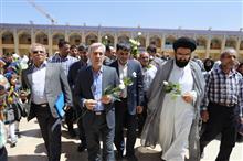 تجدید میثاق کارکنان و جامعه هدف بهزیستی استان فارس با حضرت شاهچراغ علیه السلام
